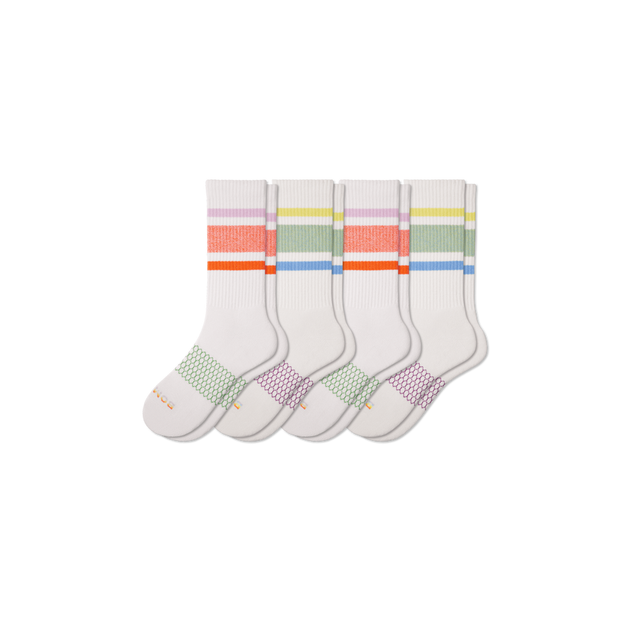 Pride Calf Sock 4-Pack - Comfort Trail Cushion