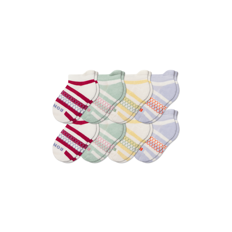 Junior Ankle Sock 8-Pack - Steady Ankle Fit