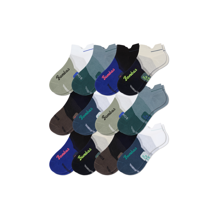 Men's Run Ankle Sock 12-Pack - Active Office Step