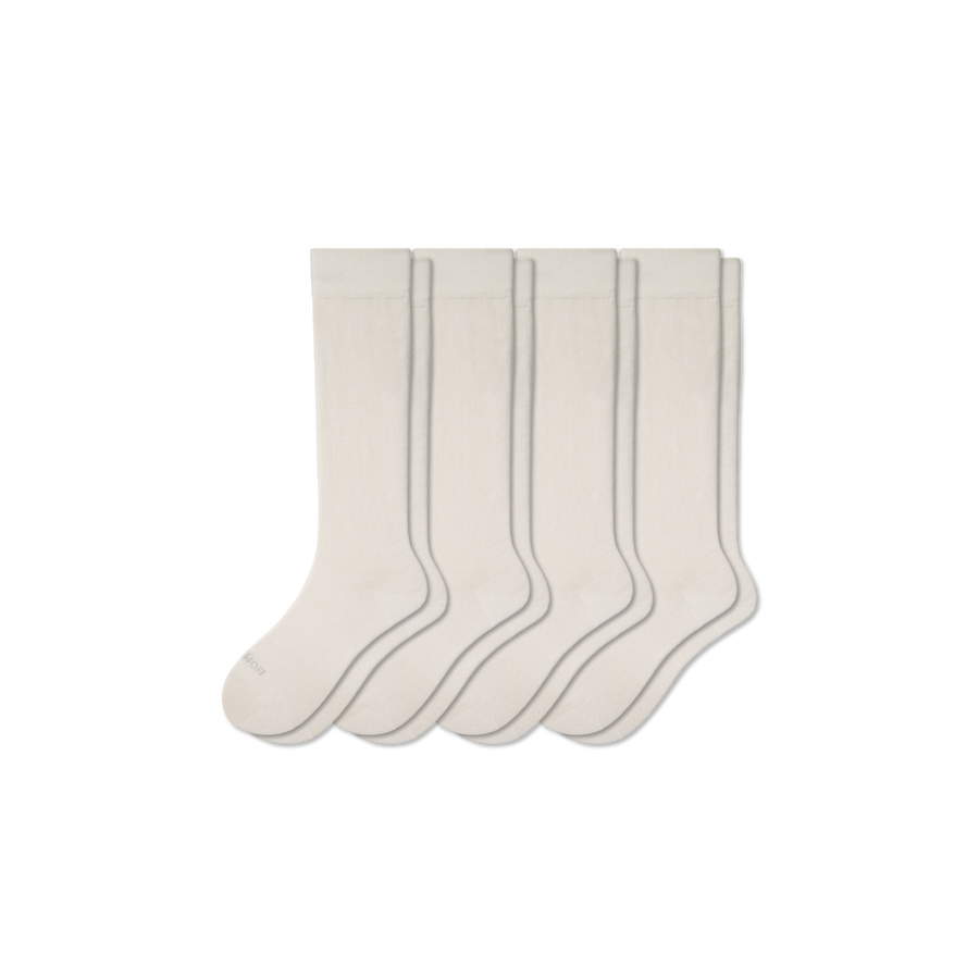 Youth Lightweight Knee High Sock 4-Pack - Fresh Travel Wear