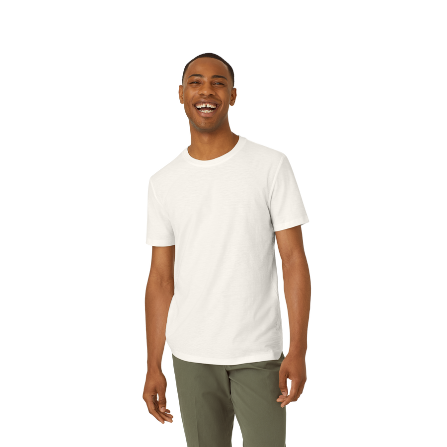 Men's Air Slub Crew Neck T-Shirt - Soft Tank Fit