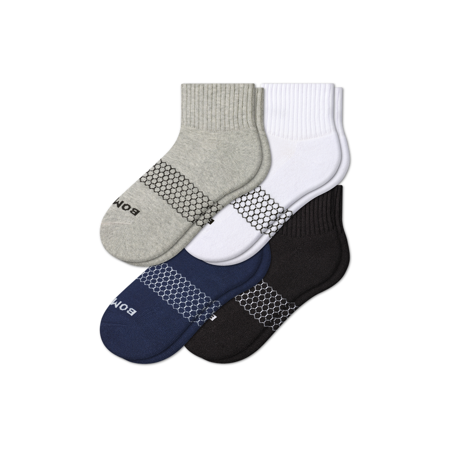 Women's Quarter Sock 4-Pack - Everyday Weekend Fit