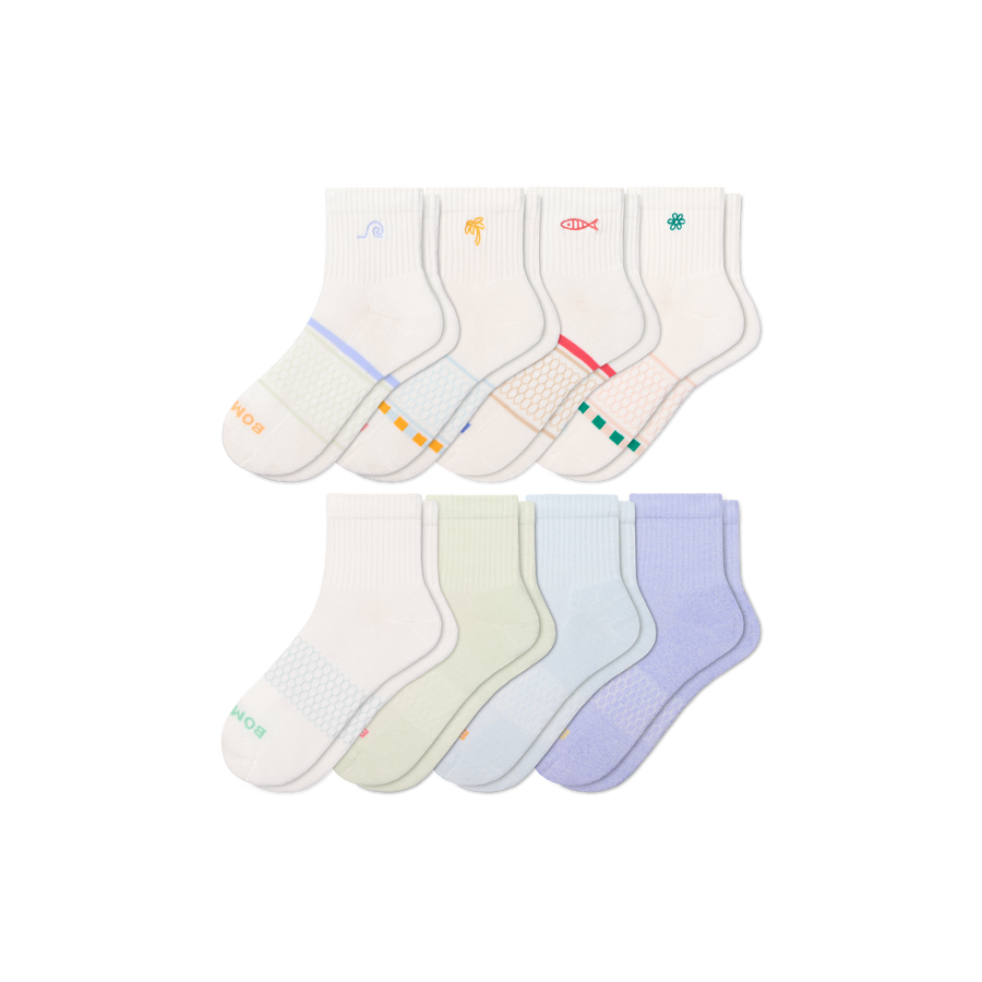 Women's Quarter Sock 8-Pack - Cozy Run Pair
