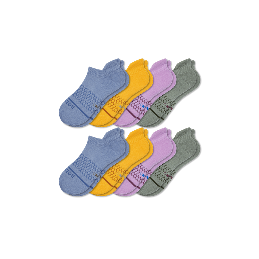 Youth Merino Ankle Sock 8-Pack - Cushion Office Comfort