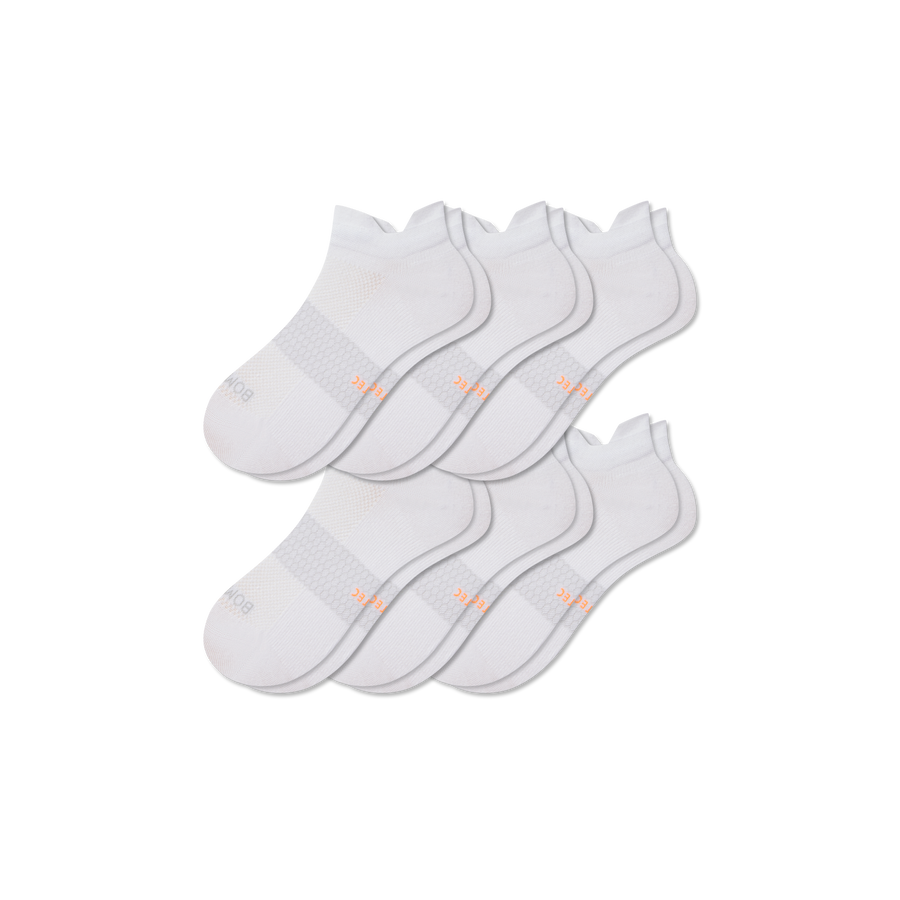Women's UltraLite Sport Ankle Sock 6-Pack - Everyday Office Cushion