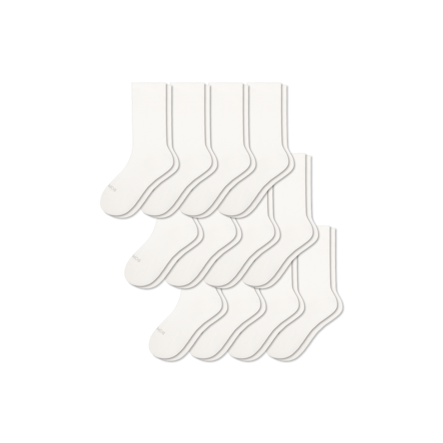 Youth Lightweight Calf Sock 12-Pack - Cozy Shift Cushion