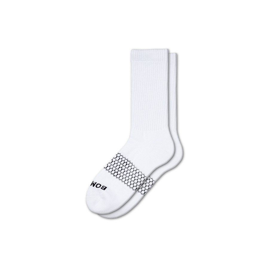 Men's Solids Calf Socks - Comfort Ankle Fit