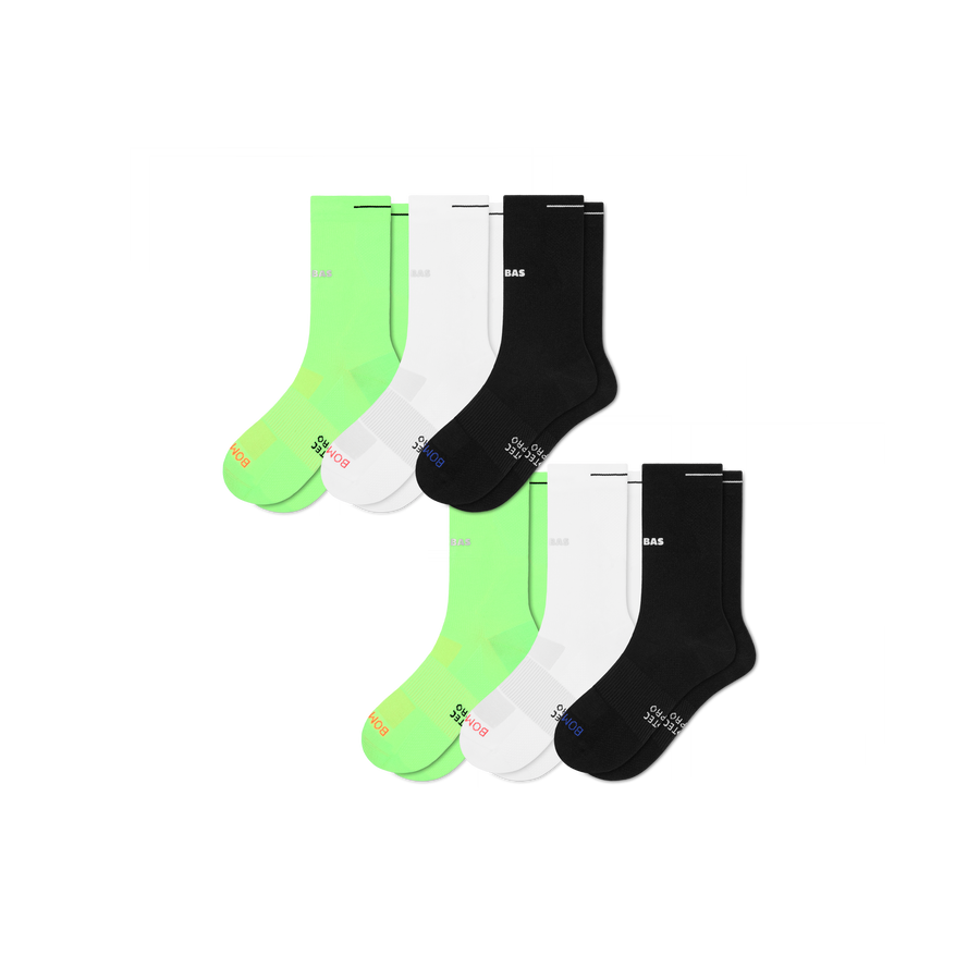 Men's RunPro Half Calf Sock 6-Pack - Active Recovery Rotation