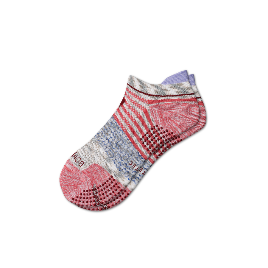 Women's Performance Gripper Ankle Sock - Smooth Trail Step